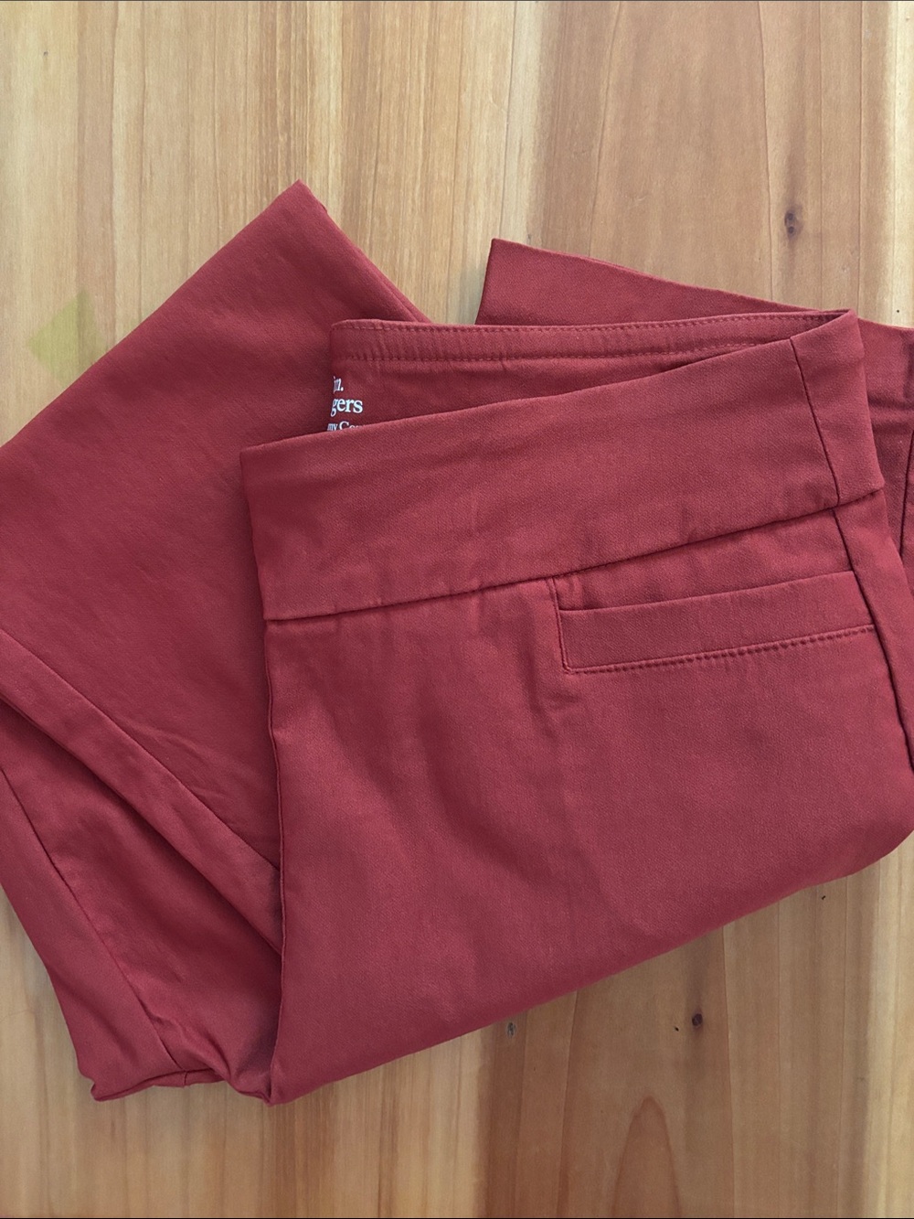 Women’s Rust Burnt Orange Stretch Skinny Pants